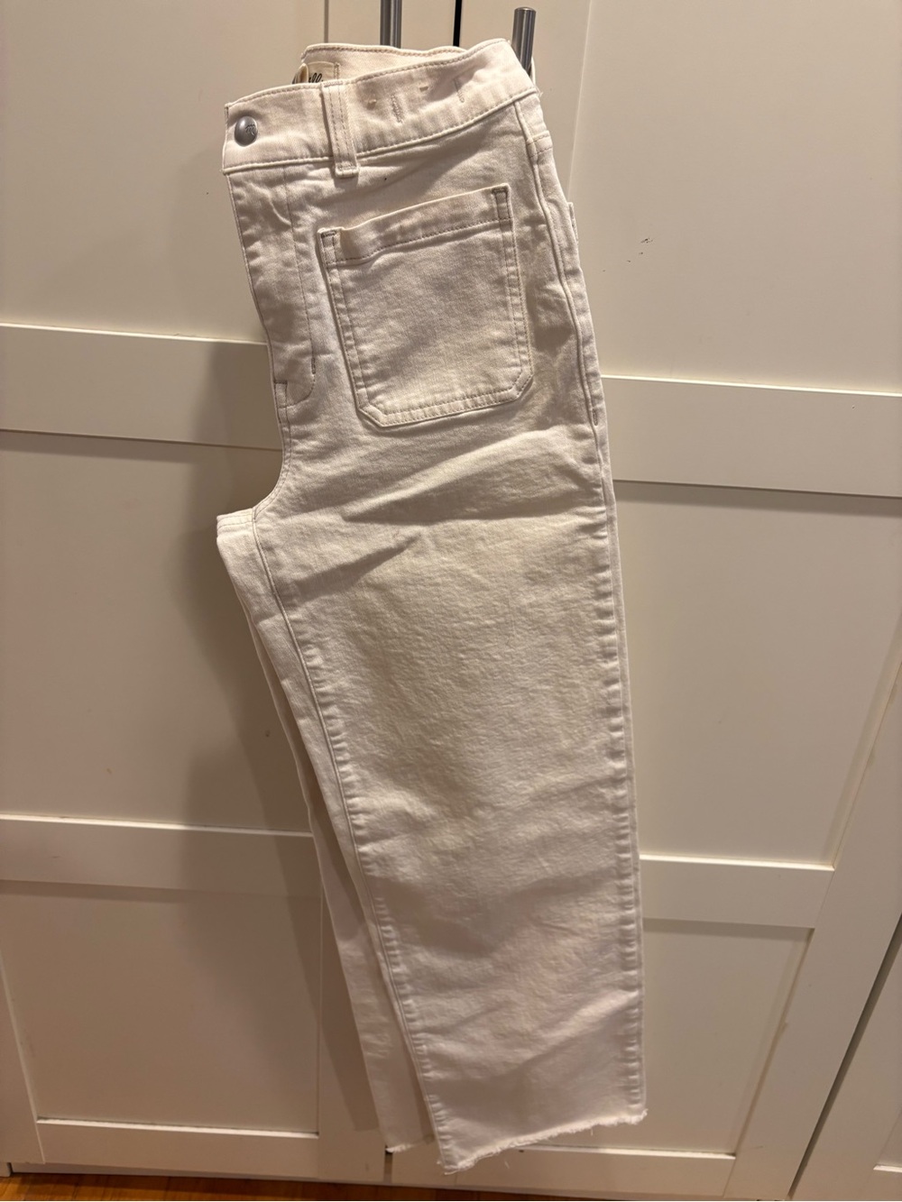 Madewell Emmett Wide-Leg Jeans in Off-White - SOLD OUT